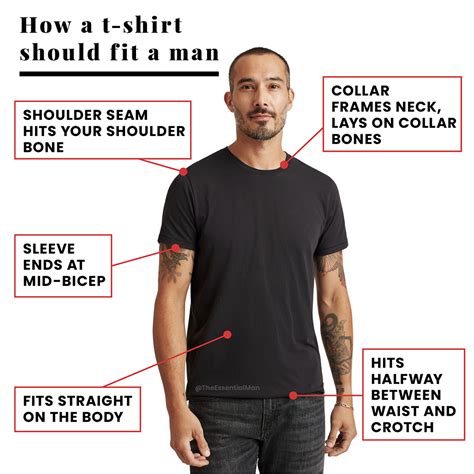 correct t shirt length.